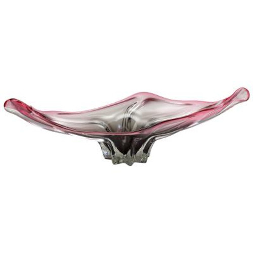 Palermo Pink Glass Bowl Centerpiece by Cyan Design