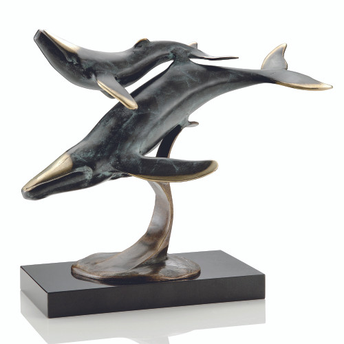 Whalesong Sculpture by SPI Home