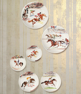 Gien Cavaliers Horse Dinnerware Collection