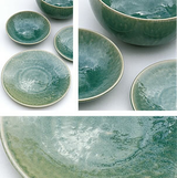 Jars Ceramics Tourron Jade Dinnerware
