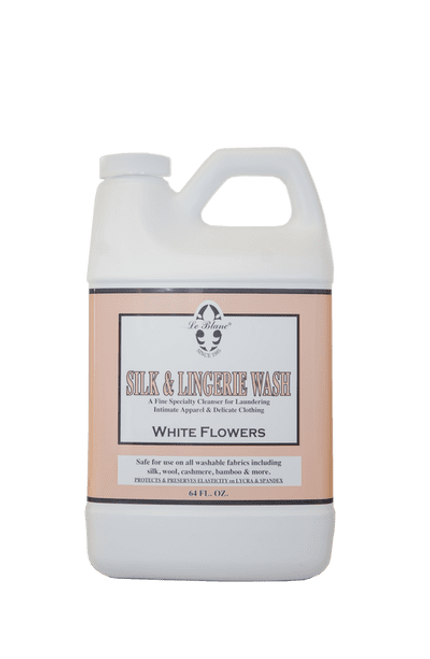 Le Blanc White Flowers Silk & Lingerie Wash - 64 Oz.