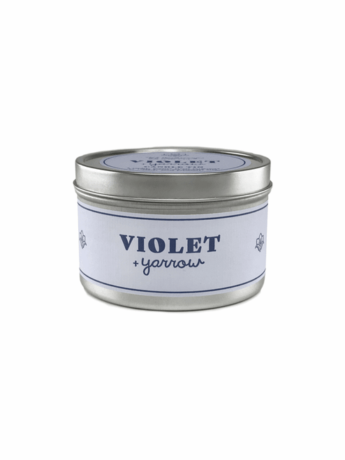 US Apothecary 8oz Candle - Violet + Yarrow