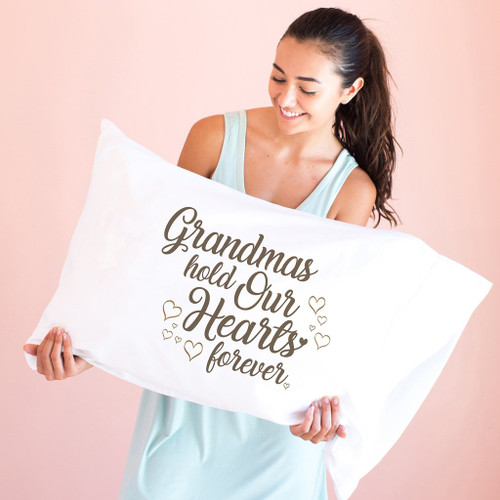 Faceplant Grandmas Hold Our Hearts Standard Pillow Case