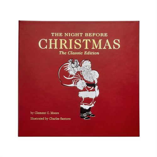 Graphic Image Night Before Christmas Book Red