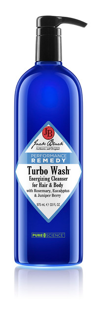 Jack Black Men's Turbo Wash® Energizing Cleanser for Hair & Body, 33 oz