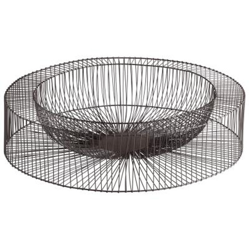 Large Wire Wheel Tray by Cyan Design