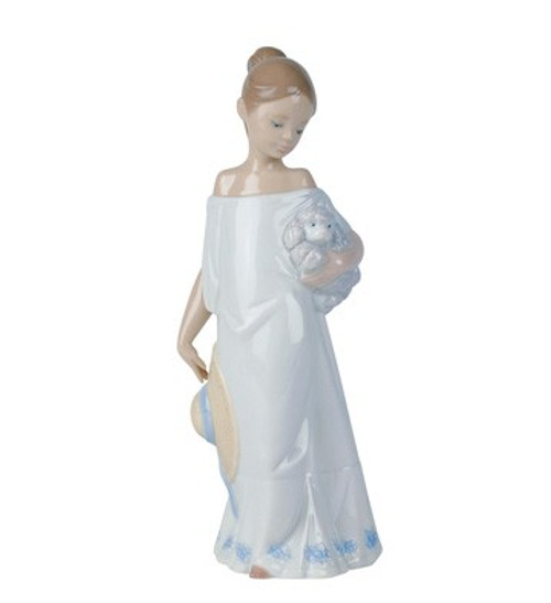 Nao by Lladro Porcelain "Together in the countryside" Figurine