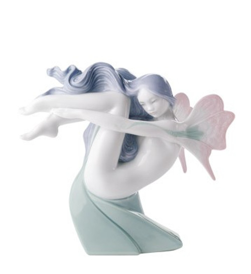 Nao by Lladro Porcelain "Water fairy" Figurine