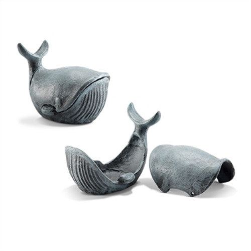 SPI Home Whale Jewelry Boxes Pack of 2