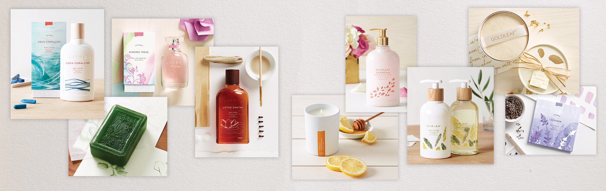 Thymes Fragrances, Lotions & Soaps
