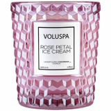 Voluspa Rose Petal Ice Cream Fragrance Collection