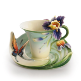 Franz Collection Porcelain Cup & Saucer Sets