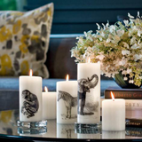 Lucid Copperplate Design Candle Collection