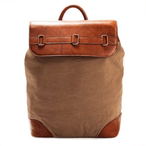 Mission Mercantile Heritage Waxed Canvas Steamer Backpack